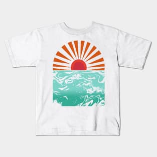 ocean vibes Kids T-Shirt